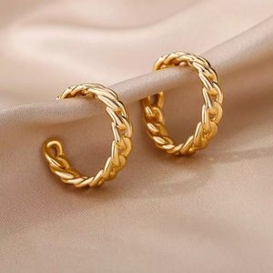 Mejuri Gold Braided Earrings